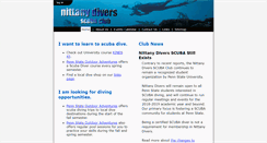 Desktop Screenshot of nittanydivers.org
